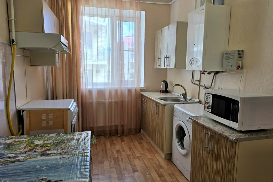 апартаменты с кухней, стиральной машиной и балконом / Апартаменты