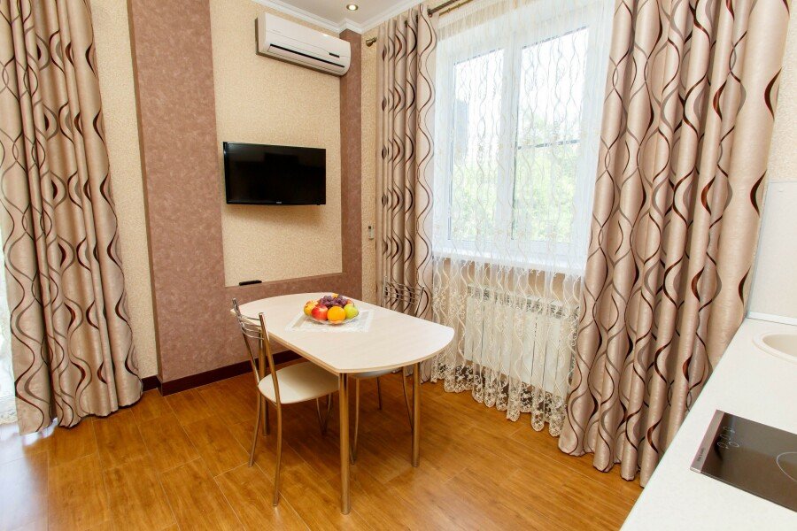 до 4 гостей 206,306 с отдельной спальней, кухней, балконом / Апартаменты